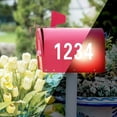 thumbnail image 2 of Langgg 4 Pieces Reflective Sticker for Kids Multifunctional Household Accessories Outdoor Sign Teaching Prop Number Stickers PVC Paster, 2 of 7