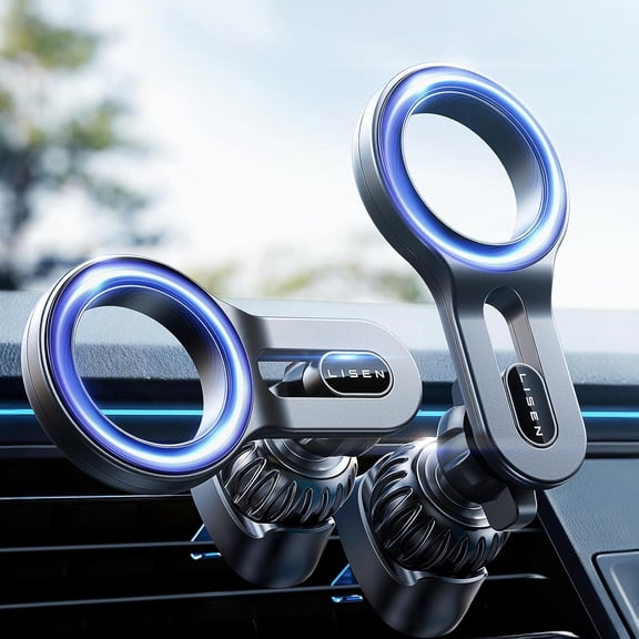 for MagSafe Car Mount, 2026 Magnetic Phone Holders for Car Air Vent Phone Mount [Ultra-Magnetic] Hands Free Cell Phone Holder Car Accessories Gifts for Men Women fit iPhone 17 16 15 14 13 12 Pro