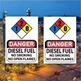 thumbnail image 2 of Sticker Danger Diesel Fuel, 30 unidades, vinilo autoadhesivo D, 2 of 2
