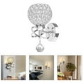 thumbnail image 1 of Modern wall of crystal Sconce Lamp Mirror Lighting Fixture Decorative E27 Socket, 1 of 10