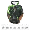 thumbnail image 2 of Attack On Titan Casual Pullover Hoodie Unisex Hooded Sweatshirt Novelty 3D Graphic Long Sleeve Sweater with Pocket S, 2 of 8