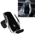 thumbnail image 4 of 15W Sans Fil Rapide, Voiture Sans Fil Charge Rapide Argent 360 Rotation avec 3 Tête pour Smartphone Argent, 4 of 8