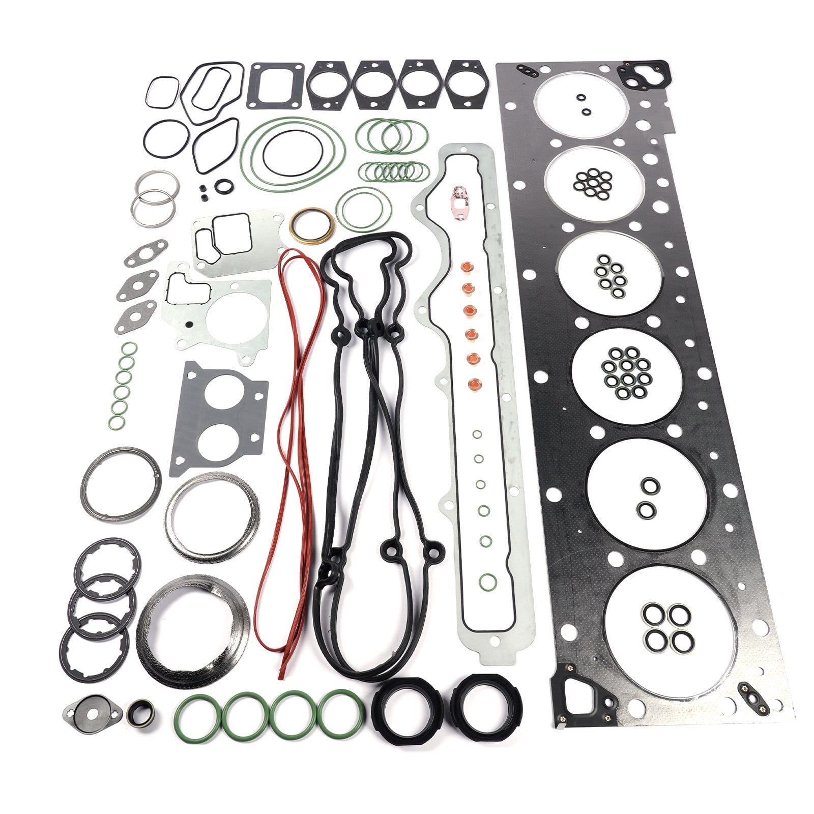 GELUOXI Upper Cylinder Head Gasket Kit for Cummins ISX ISX15 QSX Diesel Engine Parts 4376104, 2881767, 4352146