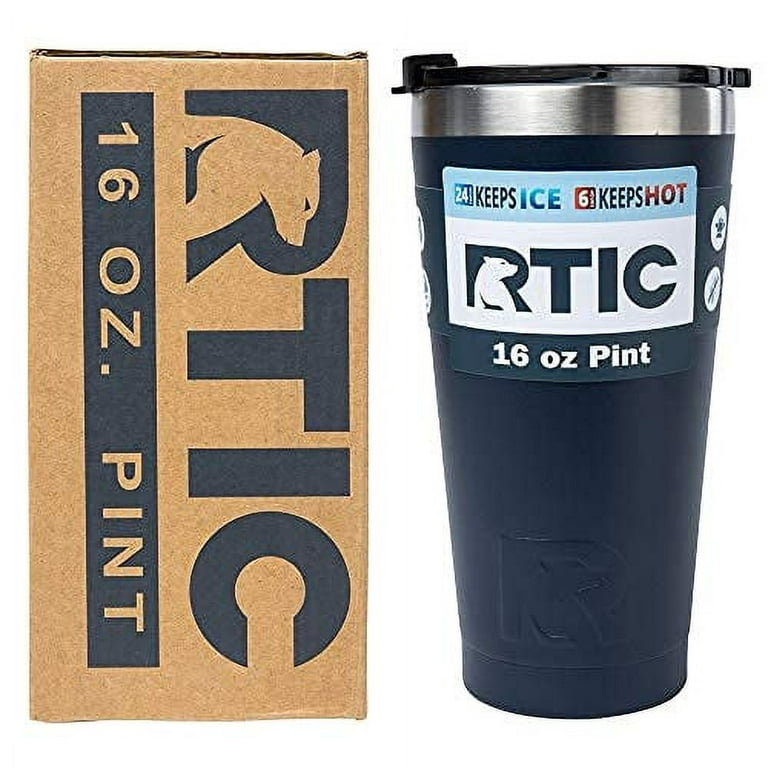 RTIC 40oz Thermal Tumbler Stainless Mug Travel Cup Cold/Hot Same Day Ship !