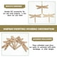 thumbnail image 5 of 50 juegos de piezas de madera sin terminar con formas creativas recortadas para manualidades y accesorios., 5 of 8