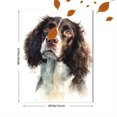 thumbnail image 3 of English Springer Spaniel Watercolor Portrait Canvas Wall Art, Pet Decor for Living Room Bedroom Office Entryway Coffee Shop Home, 3 of 8