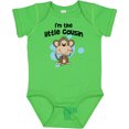 thumbnail image 3 of Inktastic I'm the Little Cousin-monkey-blu Boys Baby Bodysuit, 3 of 5