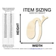 thumbnail image 2 of Unfinished Wood Gallbladder Shape | DIY Craft Cutout 10" / 3/4", 2 of 3
