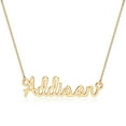 thumbnail image 1 of TINGN Custom Name Necklace Personalized 14K Gold Plated Name Pendant Necklace Dainty Name Necklace Personalized Jewelry Gifts for Women Girls Kids, 1 of 7