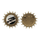 thumbnail image 1 of Bosque de niebla niebla, cielo, nubes de montaña Pin de gancho de metal vintage con forma de sol Unbranded M, 1 of 3
