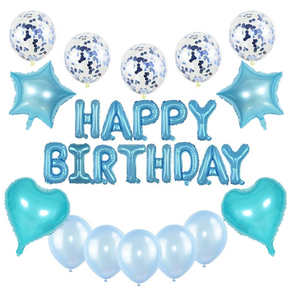 Burton & Burton Happy Birthday Pirate Foil Mylar Balloon - 17 Inch Party Decoration