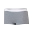 thumbnail image 2 of Hanes Originals Girls' Underwear Boyshorts Pack, Black & Assorted, 6-Pack 8, 2 of 2