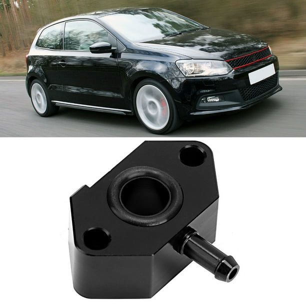 Adaptador Turbo Boost, adaptador de vacío Turbo Boost deportivo de aluminio, compacto y liviano