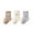 Z2 Brown, variant on Gyujnb Baby First Walk Socks 3-Pair Non-Slip Grip Sole Soft Cotton for Infants Indoor Play,0-6 Months