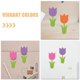 thumbnail image 3 of unbranded 90Ud Decoraciones Con Flores De Papel Multicolor Para Tableros Y Manualidades Con Primaveral, 3 of 8