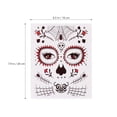 thumbnail image 4 of 6pcs Halloween Facial Stickers Party Costume Sticker Facial Makeup Sticker, 4 of 7