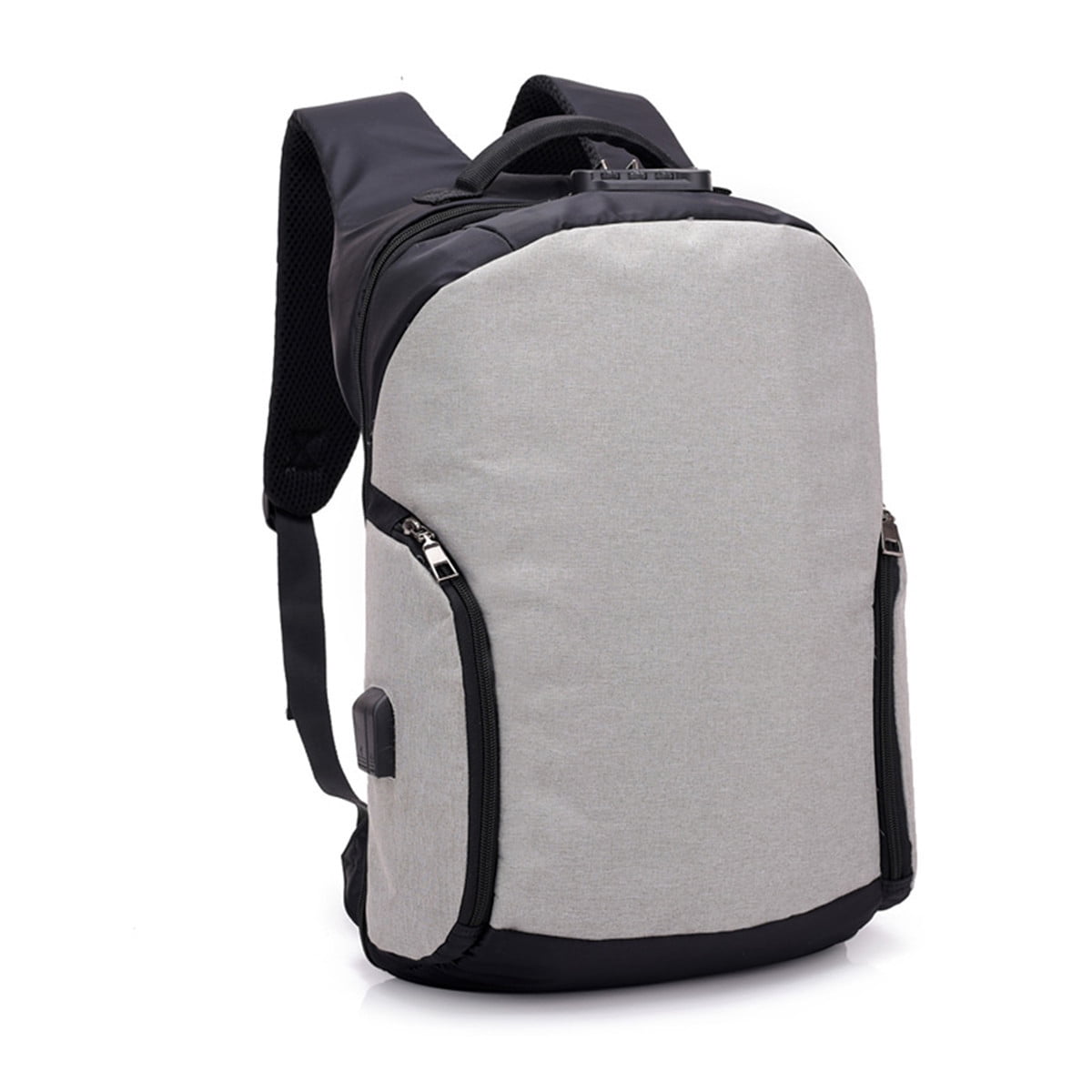men's anti theft travel backpack