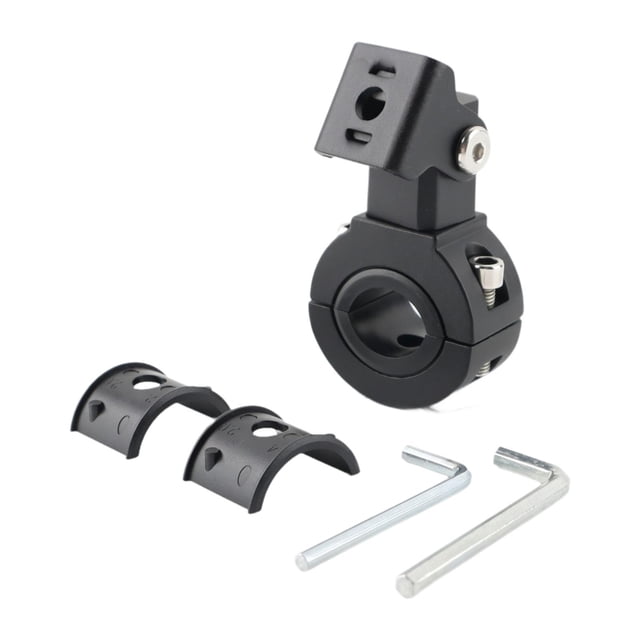 guohui Motorcycle Light Bracket Black Supplies Simple Installation Direct Replace Light M8
