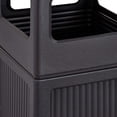 thumbnail image 2 of Safco Canmeleon Large Outdoor Recessed Panel Side Opening Receptacle with Urn, 2 of 6