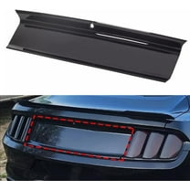 Gloss Black Rear Decklid Panel Trim Cover Compatible with Ford Mustang GT 2015 2016 2017 2018 2019 2020 2021 2022 2023 Models