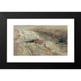 thumbnail image 2 of Guillaume Régamey 24x16 Black Modern Framed Museum Art Print Titled - War Scene of 1870; Soldier Who Died on a Battlefield. (1870), 2 of 5