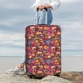 thumbnail image 7 of Rateoe Skull blue daisy flower Printed Luggage Cover, Suitcase Protector Fits 18-32 Inch Luggage-Medium, 7 of 7