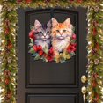 thumbnail image 4 of Designocracy 8611091H 24 x 18 in. Cute Kittens Holiday Pets Wall Door Decor, 4 of 11