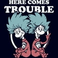 thumbnail image 2 of Dr. Seuss Thing One and Thing Two Here Comes Trouble Graphic T-Shirt, 2 of 3
