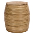 thumbnail image 2 of Safavieh Katiely Modern Backless Mango Wood Stools, Natural, 2 of 5