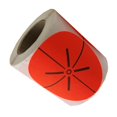 thumbnail image 1 of Baohd Self Adhesive Targets Stickers Practice Paper Stickers Outdoor Red 3 inch, 1 of 6