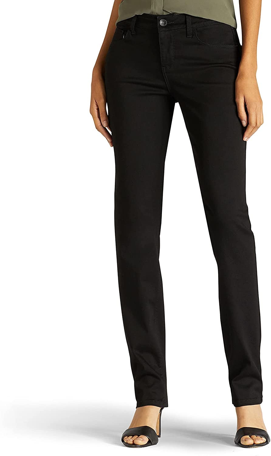 lee secretly shapes straight leg jeans