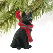 Conversation Concepts Black German Shepherd Miniature Dog Ornament