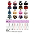 thumbnail image 2 of UKAP Plus Size Women Floral High Waist Bikini Set Swimsuit Swimwear Bathing Suit Tummy Control Halter Lace Up Bra Tops Summer Two-piece Swimming Set S-XXXL, 2 of 2