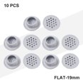 thumbnail image 1 of Rejilla de ventilación redonda y plana para armario de metal, 10 unidades, 1 of 7
