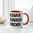 thumbnail image 6 of CafePress - Obsessive Chihuahua Disorder - 11 oz Ceramic Mug - Novelty Coffee Tea Cup, 6 of 6