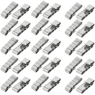 25 PCS Trailer Frame Wire Clips Metal Trailer Wire Clips for Wire Management