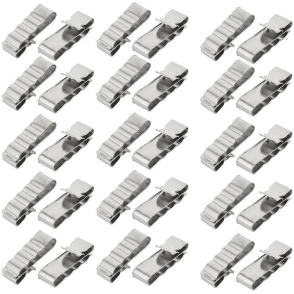 30pcs Wire Harness Clip Trailer Frame Cable Clamp Pv Module Wire Management