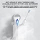 thumbnail image 5 of onlyliua para El Hogar Organizadores de Cepilos En Dientes Montados En La Pared Vasos de Almacenamiento para Baño Estante Cosmético Sin Perforaciones para Baño, 5 of 7