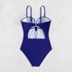 thumbnail image 5 of Trajes de baño para mujer, moda de verano para mujer, color sólido con cojín en el pecho y sin soporte de acero, traje de baño con tirantes sin espalda, trajes de baño para mujer, trajes de baño para, 5 of 9