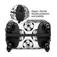 thumbnail image 2 of Disketp Happy Football Elastic Travel Luggage Cover Travel Suitcase Protective Cover For Trunk Case Apply To 18''-32'' Suitcase Cover (Luggage not included)-X-Large, 2 of 7
