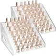 thumbnail image 1 of Organizador de esmaltes de uñas Jetec, acrílico transparente, 7 niveles (2 unidades), 1 of 7
