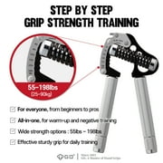 GD IRON GRIP EXT 90 Hand Grip Exerciser Strengthener Premium Adjustable Hand Gripper (55 to 198 lbs (25~90kg)) Grip Strength Trainer Wrist Strengtheners