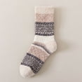 thumbnail image 2 of Ashirexll Warm Socks for Women, Womens Ankle Socks, Winter Warm Fleece Lined Cozy Soft Thick Fuzzy Indoor Socks., 2 of 3