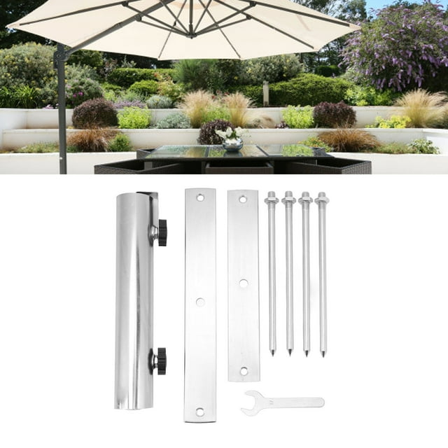 Beach Umbrella Anchor, Versatile Weather Lawn Umbrella Base for 44mm Poles