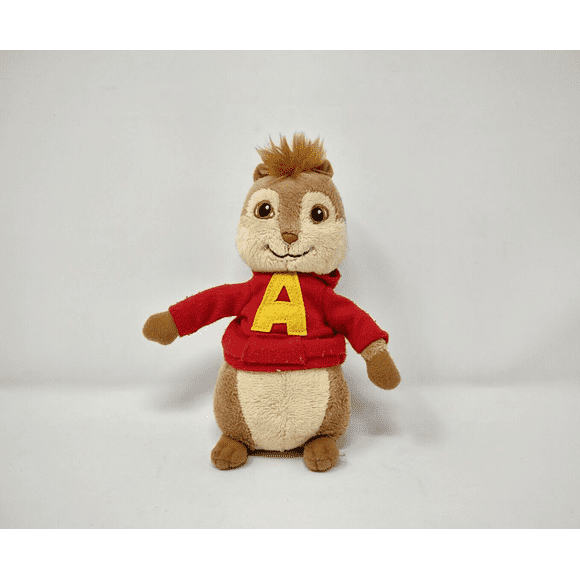 Ty Beanie Babies - ALVIN (Alvin and the Chipmunks)(Red Hooded Red Sweat Shirt) (NO TY HANG TAG) 6" Plush