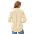 thumbnail image 2 of Vividaire Button Down Shirts for Women Cotton Long Sleeve Dress Shirt Classic Fit Work Business Casual Blouses, 2 of 8