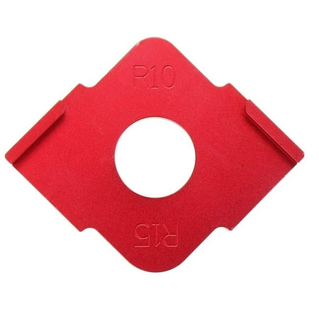 

Rounded Template Quick Angle Wood Bit for Positioning Trimming Machine Woodworking Routing R10 R15