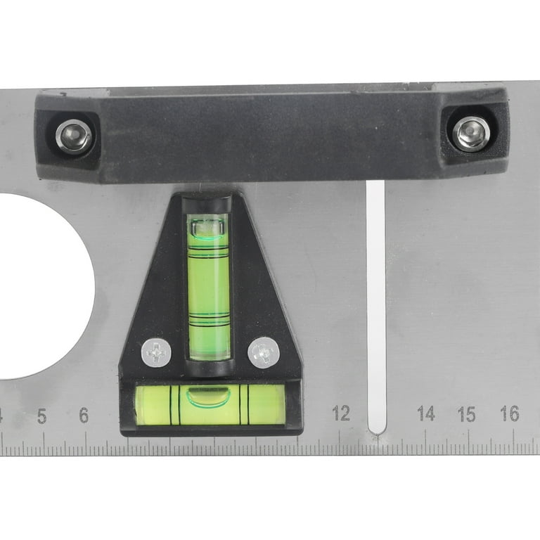 Stainless Steel Level Ruler Level Bubble Ruler with Scale Outlet