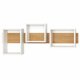 thumbnail image 1 of Repisas Milán Hogare – Set de Cubos de Pared en Blanco con Fondo de Madera – Diseño Minimalista y Elegante para Sala, 1 of 5