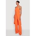 thumbnail image 2 of Women's Crepe Knit High Waisted Wide Leg Pull On Pants, 2 of 4
